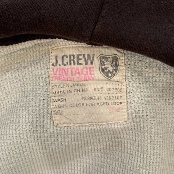 JCrew Fur and cotton hoodie - Picture 2 of 2